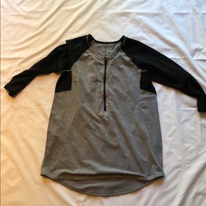 Lulu Lemon zip front top